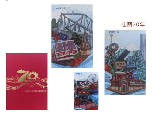 壮丽70年 天津地铁主题纪念卡册入围 天津礼物 旅游商品